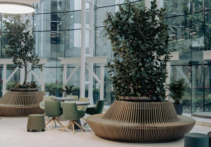 De natuur als inspiratiebron voor de inrichting van schoolgebouwen en kinderopvangruimten