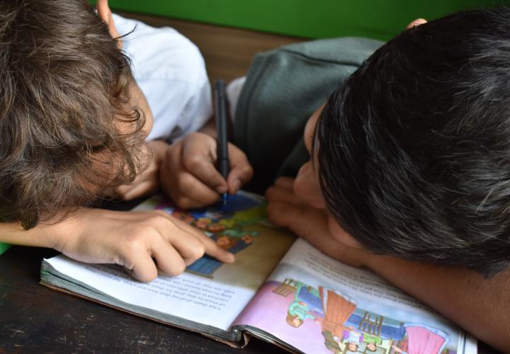 Leergedrag kleuters legt belangrijke basis voor het leren lezen